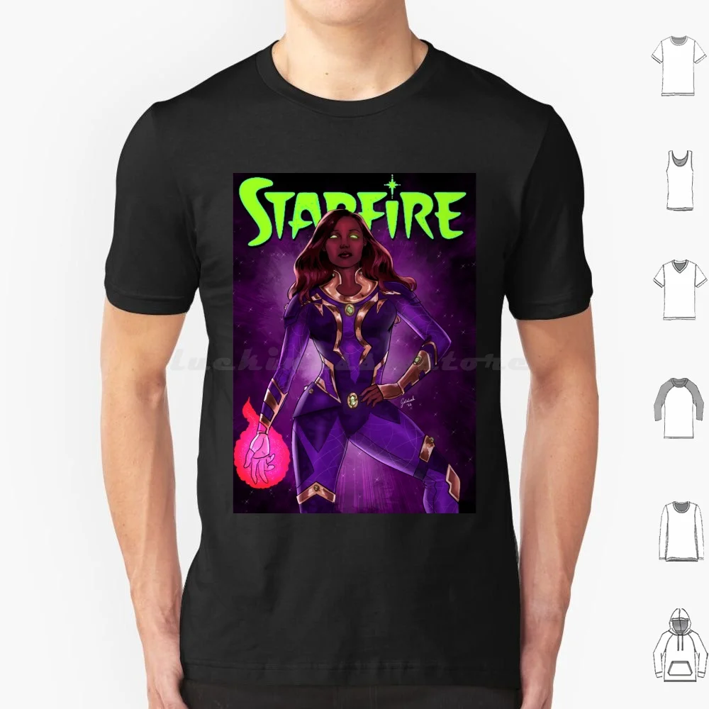 Starfire T Shirt Men Women Kids 6xl Starfire Titans Superhero