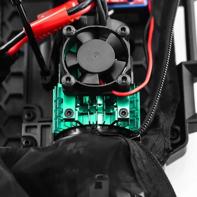 ชุดพัดลมระบายความร้อนคู่สำหรับ Trxs VXL-3s ESC ฮีทซิงค์ความเร็วสูงเข้ากันได้กับ Slash/Stampede 2wd