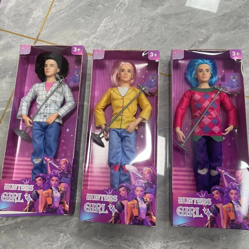 2025 جديد ألعاب الدمى Kpop شيطان الصيادين عمل الشكل لعبة Saja-الأولاد جميلة الأميرة طفلة الدمى البلاستيك لتقوم بها بنفسك لعبة للفتيات