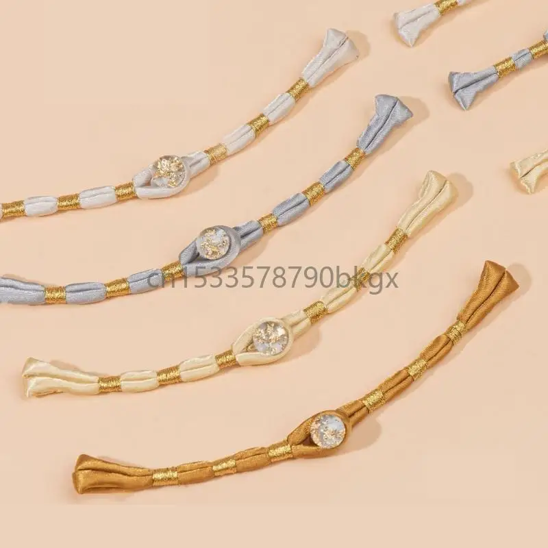 

Bead Buttons Closure Cheongsam Sewing Fasteners for Costumes Outfit Sewing J78E