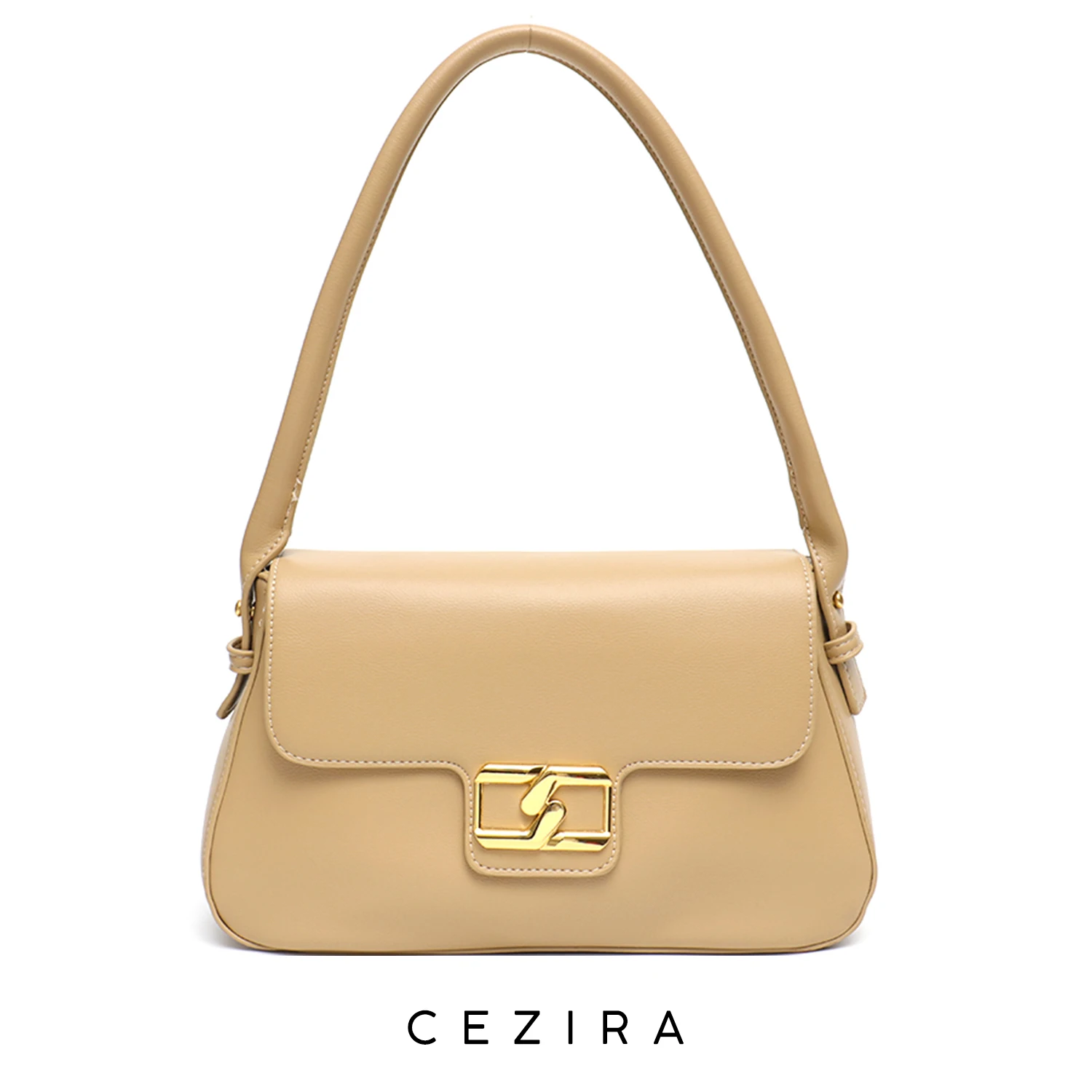 

CEZIRA Women Fashion PU Vegan Leather Shoulder Bags Casual Flap Satchels Female Crossbody Purses and Handbags Luxury Designer