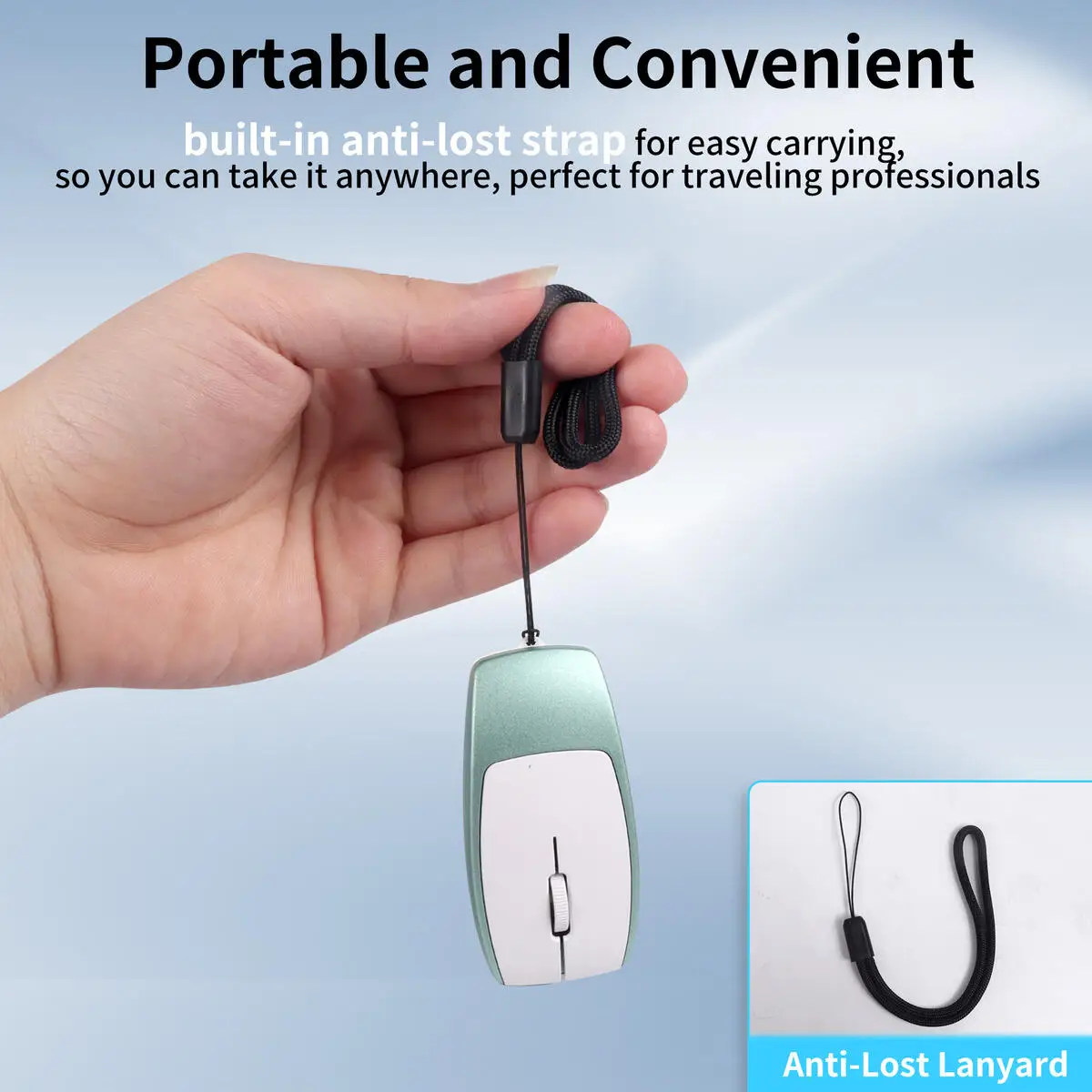 

Multifunctional Bluetooth Mouse with TF Card Reader Rechargeable Silent Portable High Precision Tracking For Office Daily Use
