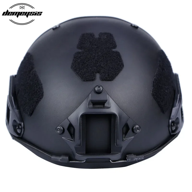 Tactical Helmet Combat Training Helmets Airsoft Gear Paintball Head Protector with Night Vision Mount