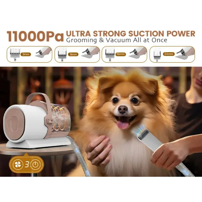 New pet hair remover - multifunctional vacuum cleaner, electric cat brush, lint roller, and hair absorber for home cleaning
