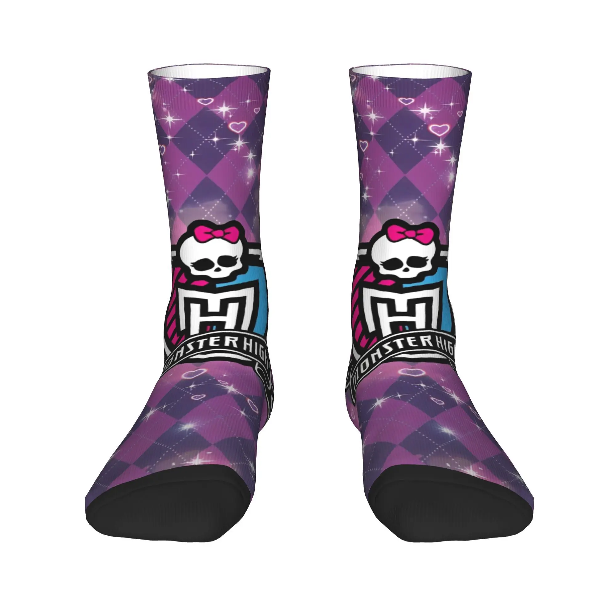 Unisex Monster High school doll girls gift  Socks Non-slip Home Dress  Socks Best Gift Idea