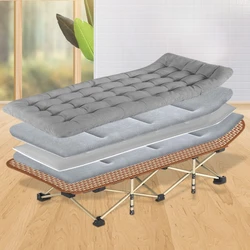 Warm cotton pad for folding, thickened for lunch break, office single bed, accompanying mattress, autumn and winter