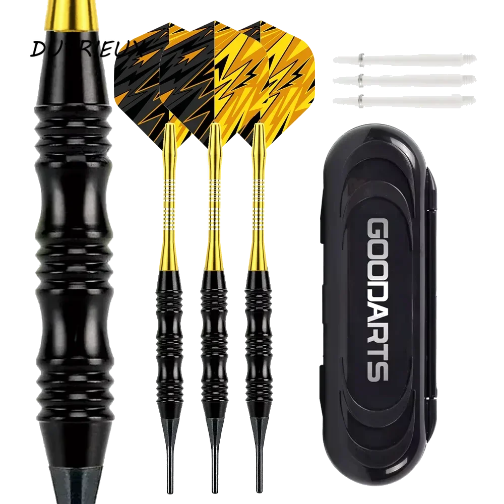 

3PCS Professional Darts 20g Keel Type Soft Darts Electronic Soft Tip Dardos with Dart Box Aluminum Alloy Soft Tip Darts