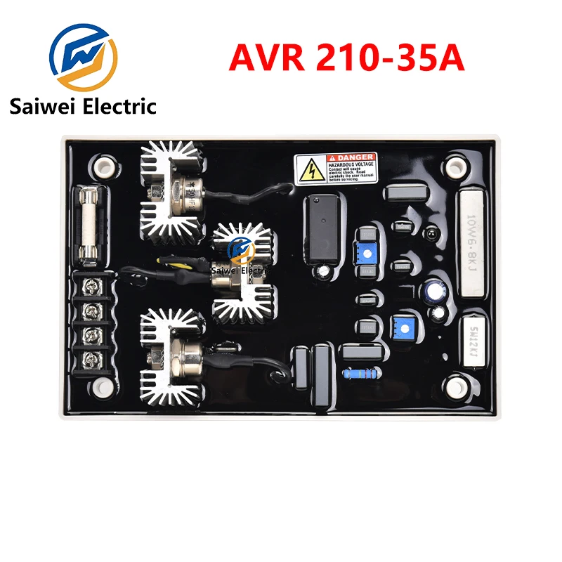 Generator AVR 210-35A Automatic Voltage Regulator GAVR-35A Excitation Board Premium Diesel Genset Replacement Parts