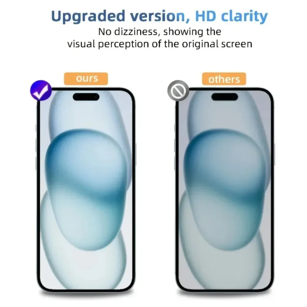 3 قطعة واقي شاشة الخصوصية آيفون 16 13 14 15 برو ماكس 16e 15 زائد زجاج مضاد للتجسس آيفون 11 12 برو XR XS ماكس 7 8 Plus #5