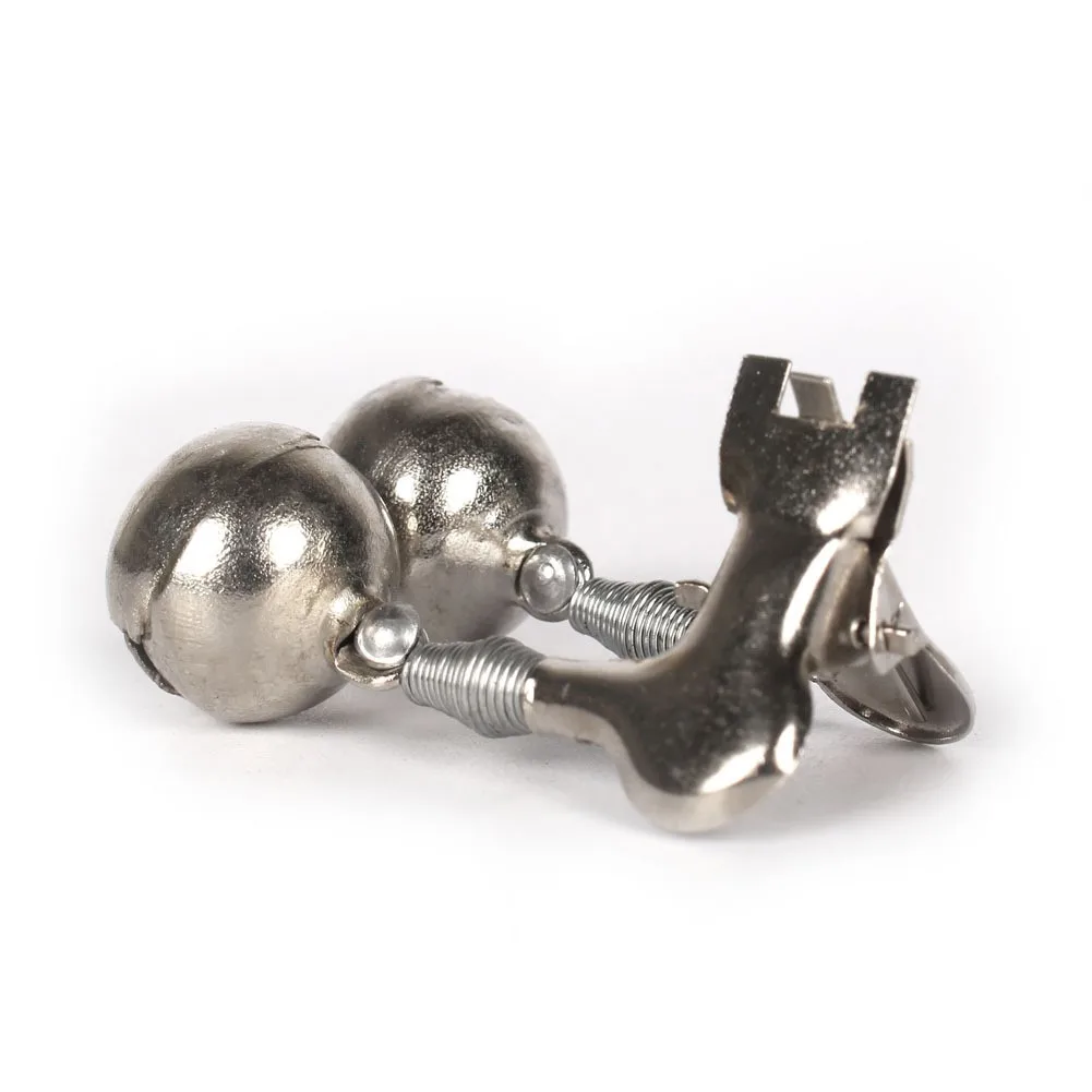 

High Quality Fishing Alarm Bells Fish Clocks Bait Bells Call Design Double Fishing Metal Spring Twin 10 Pieces