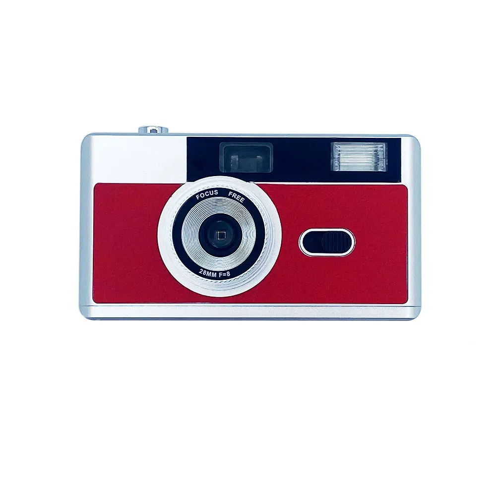 Retro 35mm Reusable Flash Film Camera Vintage Children Gift Camera