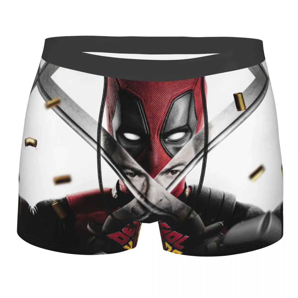 Deadpool & Wolverine Boxers Gag Gift For Man Funny Underwear Boxer Briefs