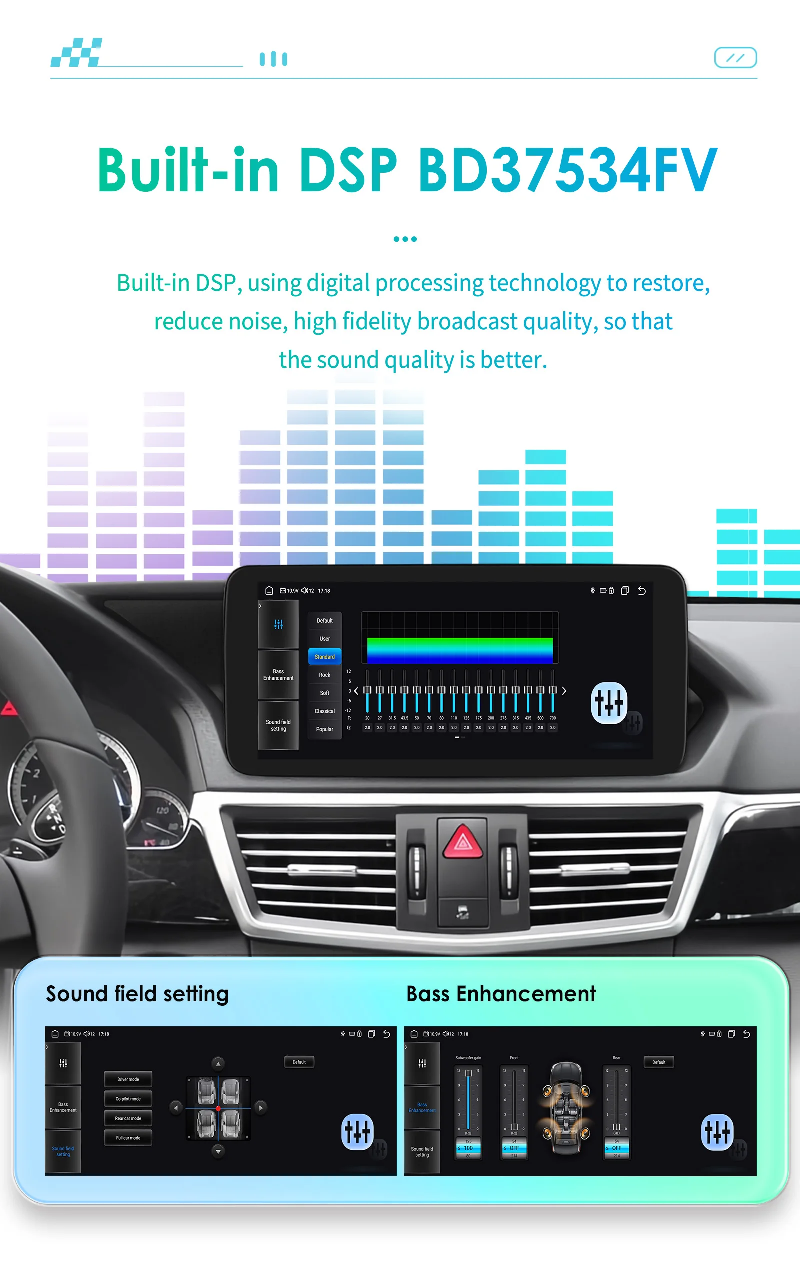 Wireless Carplay Android 14 Auto Stereo 2 Din Car Radio for BMW X3 E83 2004 - 2009 Autoradio Multimedia Player Screen GPS 4G LTE view 4