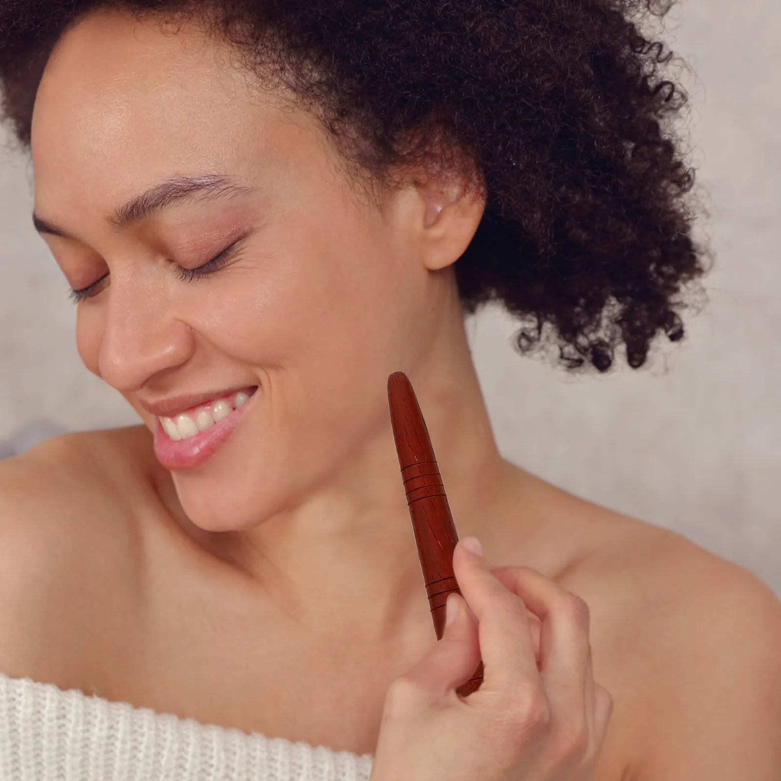 

Набор из 2 деревянных массажных пластин для лица: скребки для точечного массажа лица, шеи и плеч для снятия боли, безопасного и гладкого ухода за кожей