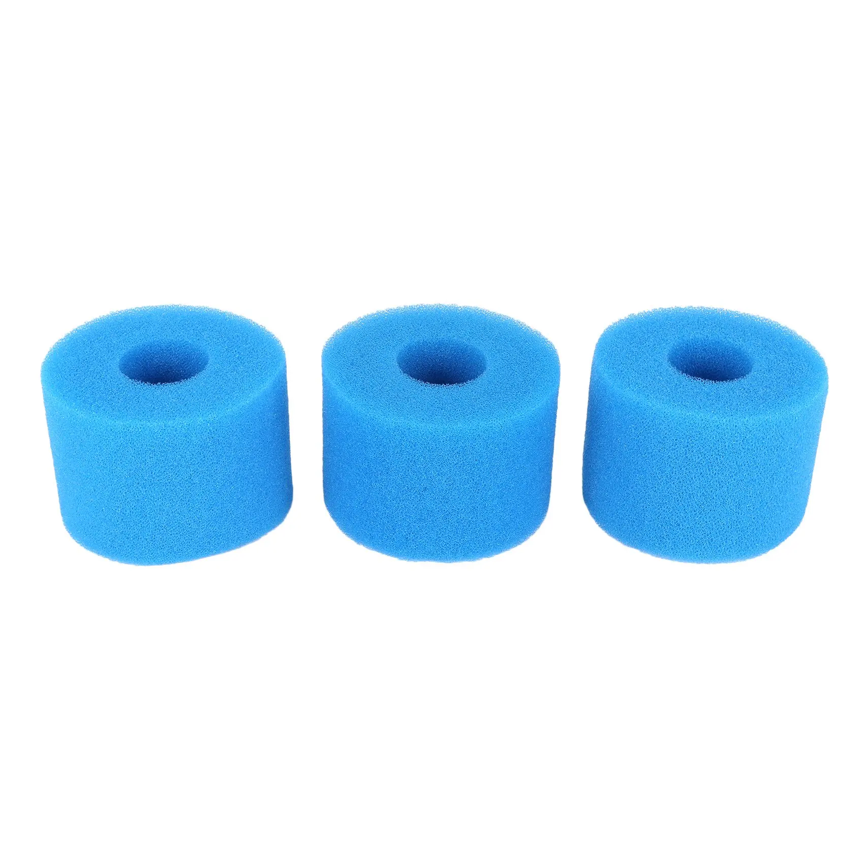 3PCS for Pure Spa Reusable/Washable Foam Hot Tub Filter S1 Type