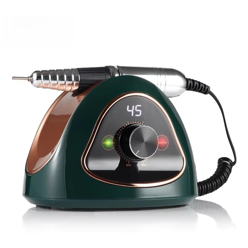 45000 دورة في الدقيقة المهنية آلة حفر الأظافر 68 واط آلة تلميع كهربائية قوية مانيكير باديكير مجموعة أدوات الأظافر #1