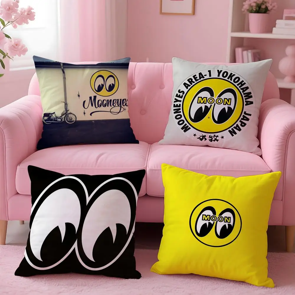 brand MOONEYES Cushion Cover Cushion Cover Set 4Pcs 50x50 45x45 40x40 Pillowcase Decorative Sofa Home Decor