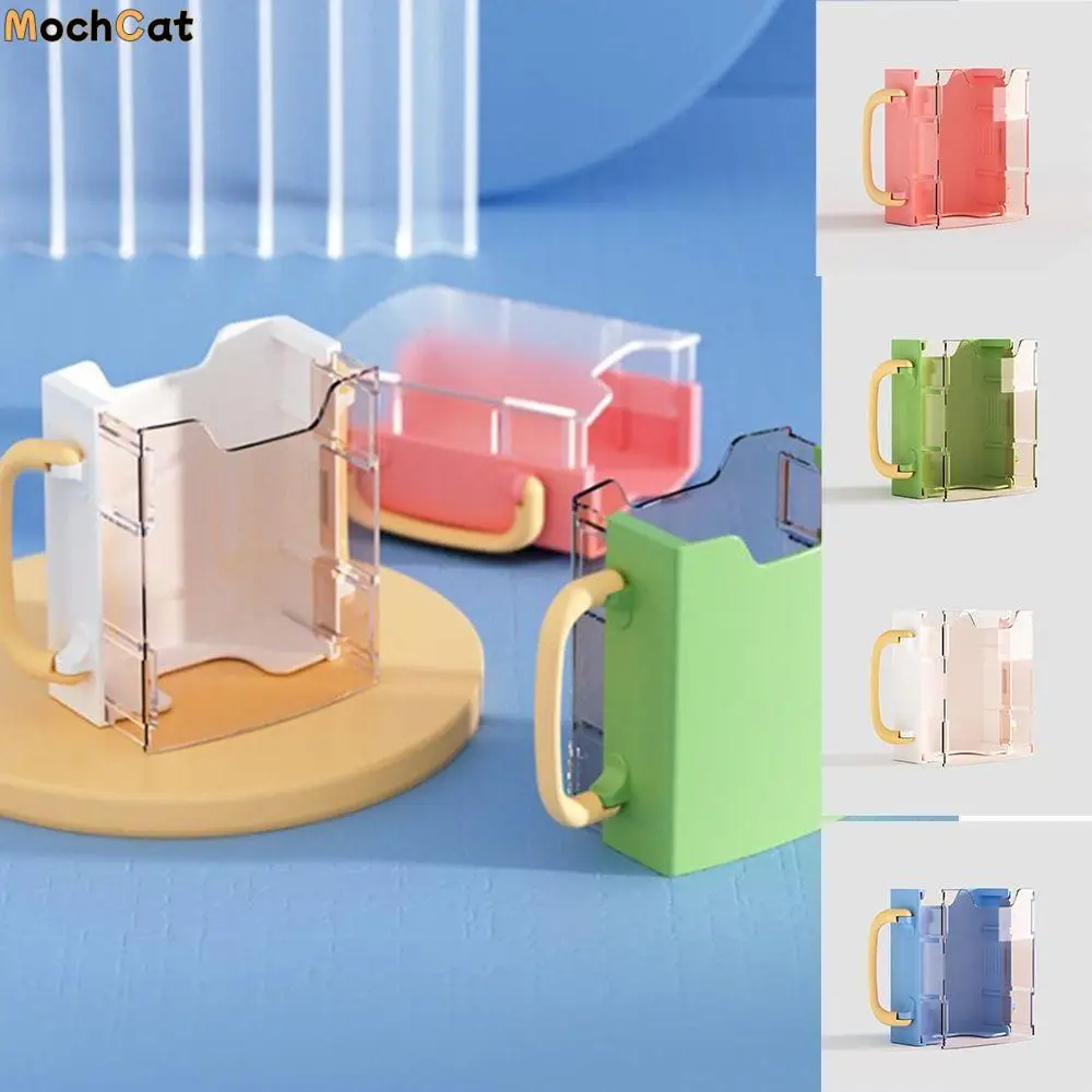 

Milk Box Kids Juice Box Holder Self-Help Food Storage Water Cup Tool Adjustable Handles Drinking Storage Box Juice Bottle