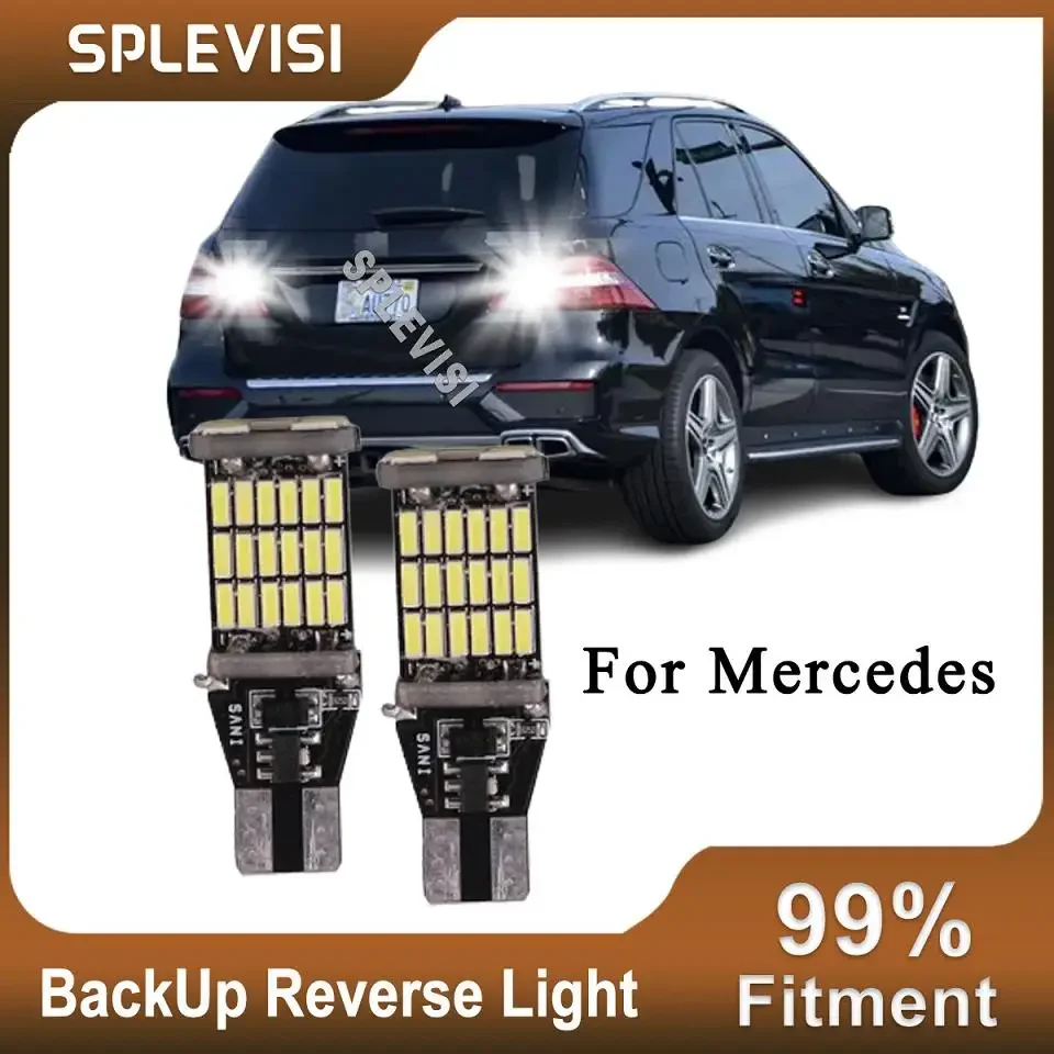 

2x 921 912 LED Reverse Lights, T15 LED Bulbs For Mercedes B-Class W246 2011-2018 2012 2013 2014 2015 2016 2017