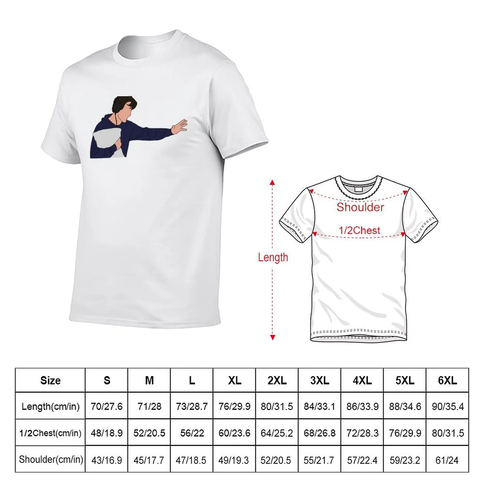 Pedro and the Pillow T-Shirt Comfortable Workout Short Sleeve Shirt