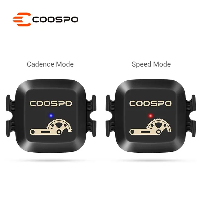 Coospo bk467ケイデンススピードセンサーデュアルモードrpmモニターBluetooth 4.0 antロードバイク用 - AliExpress