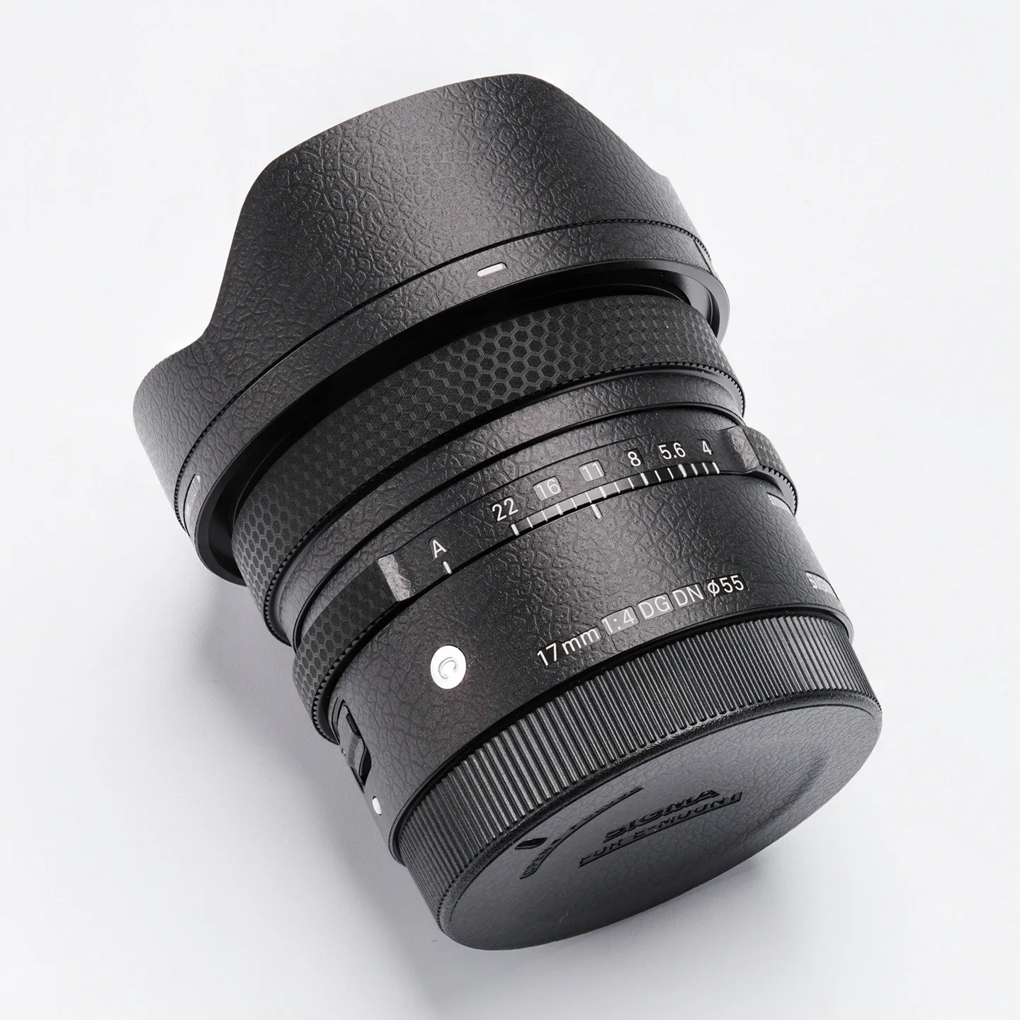 For Sigma 17mm f4 Skin,Sigma 17mm f4 Camera Lens Sticker,Scratch-resistant protective film, full coverage protection