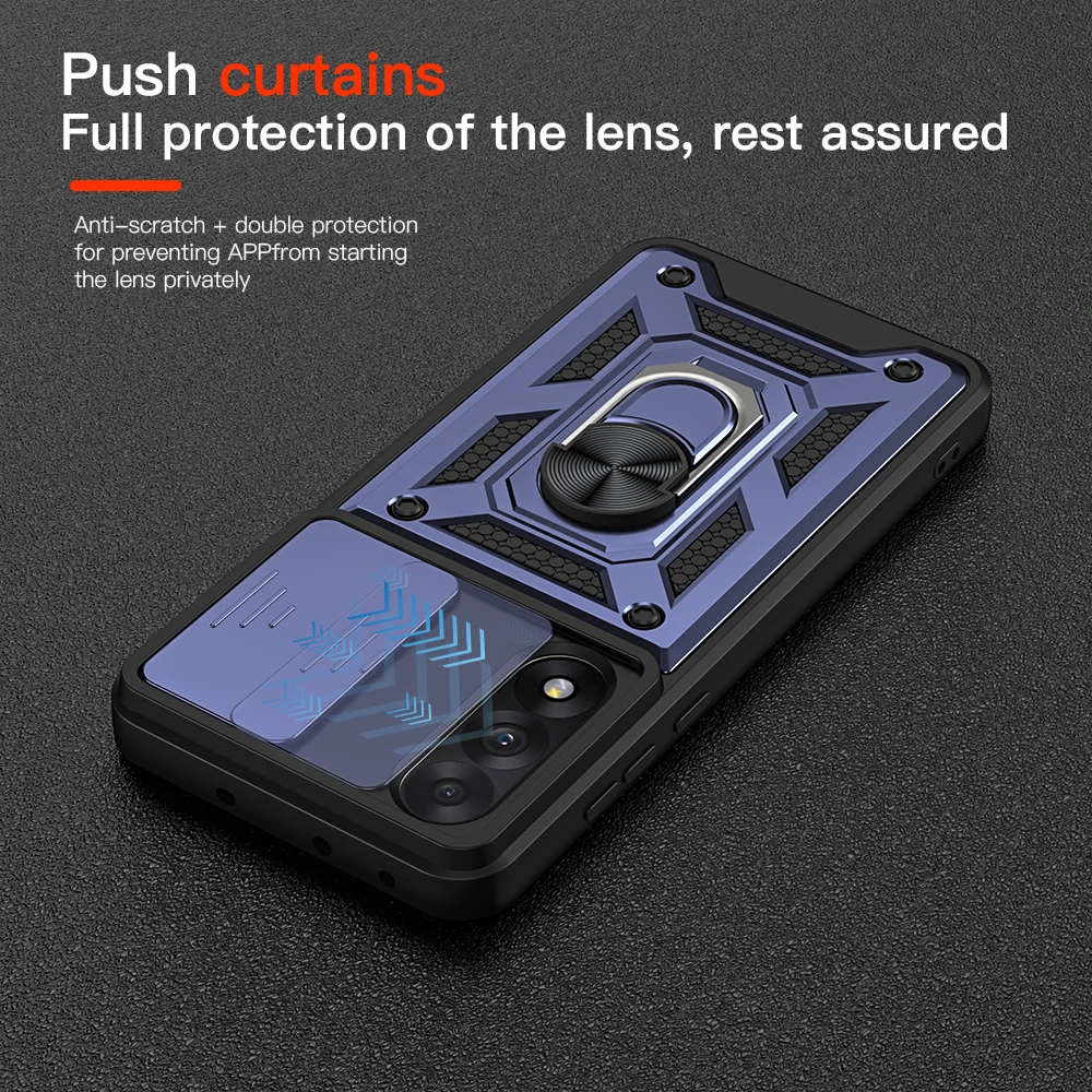 KEYSION حافظة مدرعة مقاومة للصدمات لهاتف OnePlus Nord 5 5G عدسة الكاميرا الشريحة حماية حلقة حامل غطاء الهاتف لهاتف One Plus 1 + Nord 5 #2