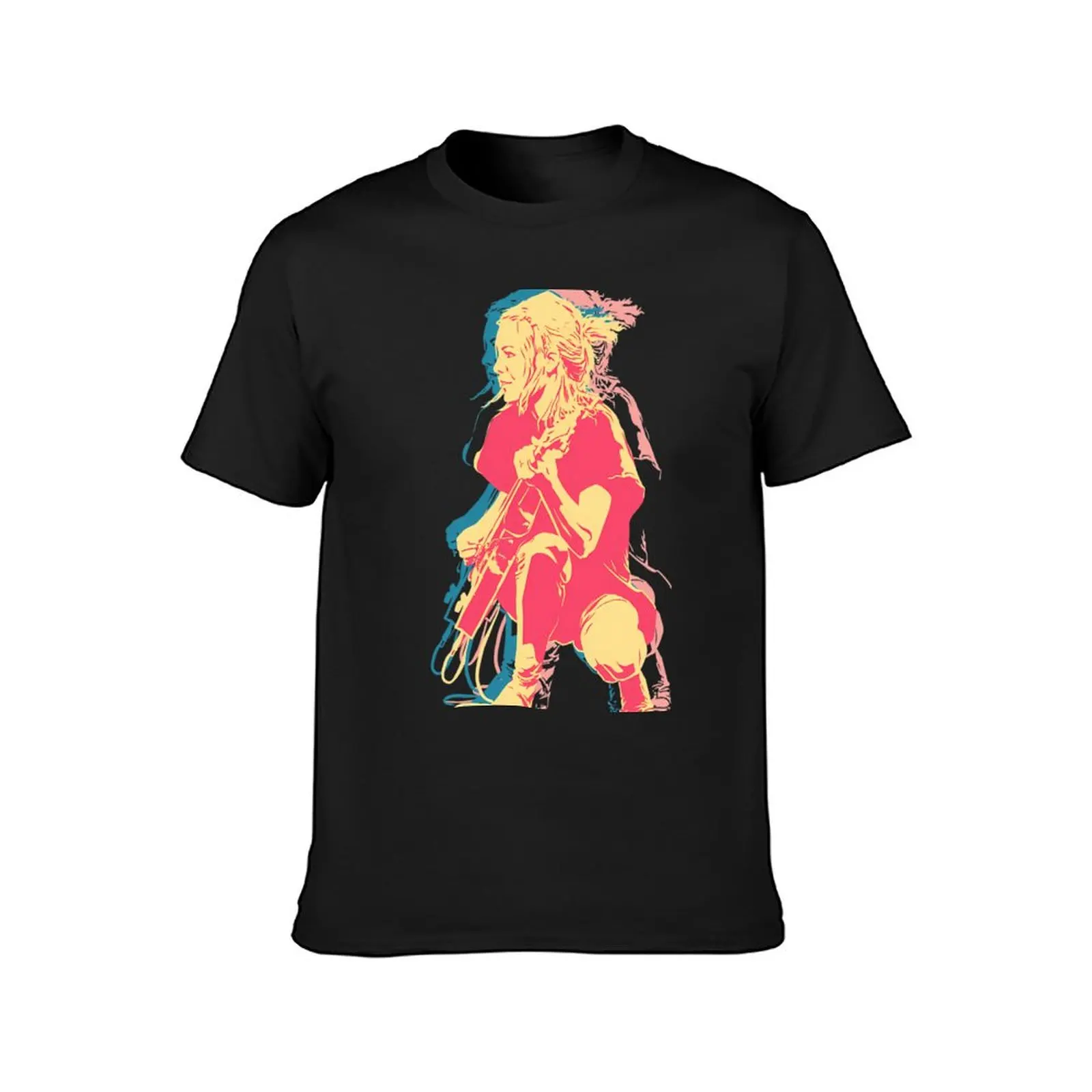 Tina Weymouth (Talking Heads, Tom Tom Club) T-Shirt kawaii clothes blacks men workout shirt