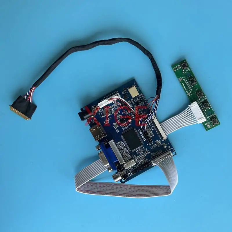 

Controller Board Fit B140XW01 B140XW02 B140XW03 B140XW04 1366x768 1366*768 HDMI+VGA+AV 40-Pin LVDS Laptop Display Screen Kit DIY