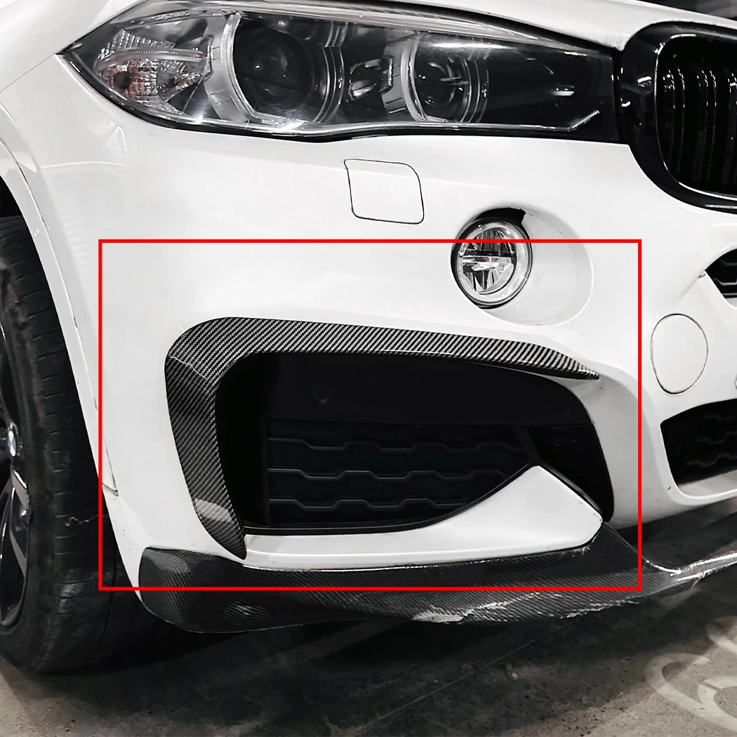 

Applicable to BMW X6 F16 2015 2016 2017 2018 2019 M Sport front air knife trend car sticker exterior modification