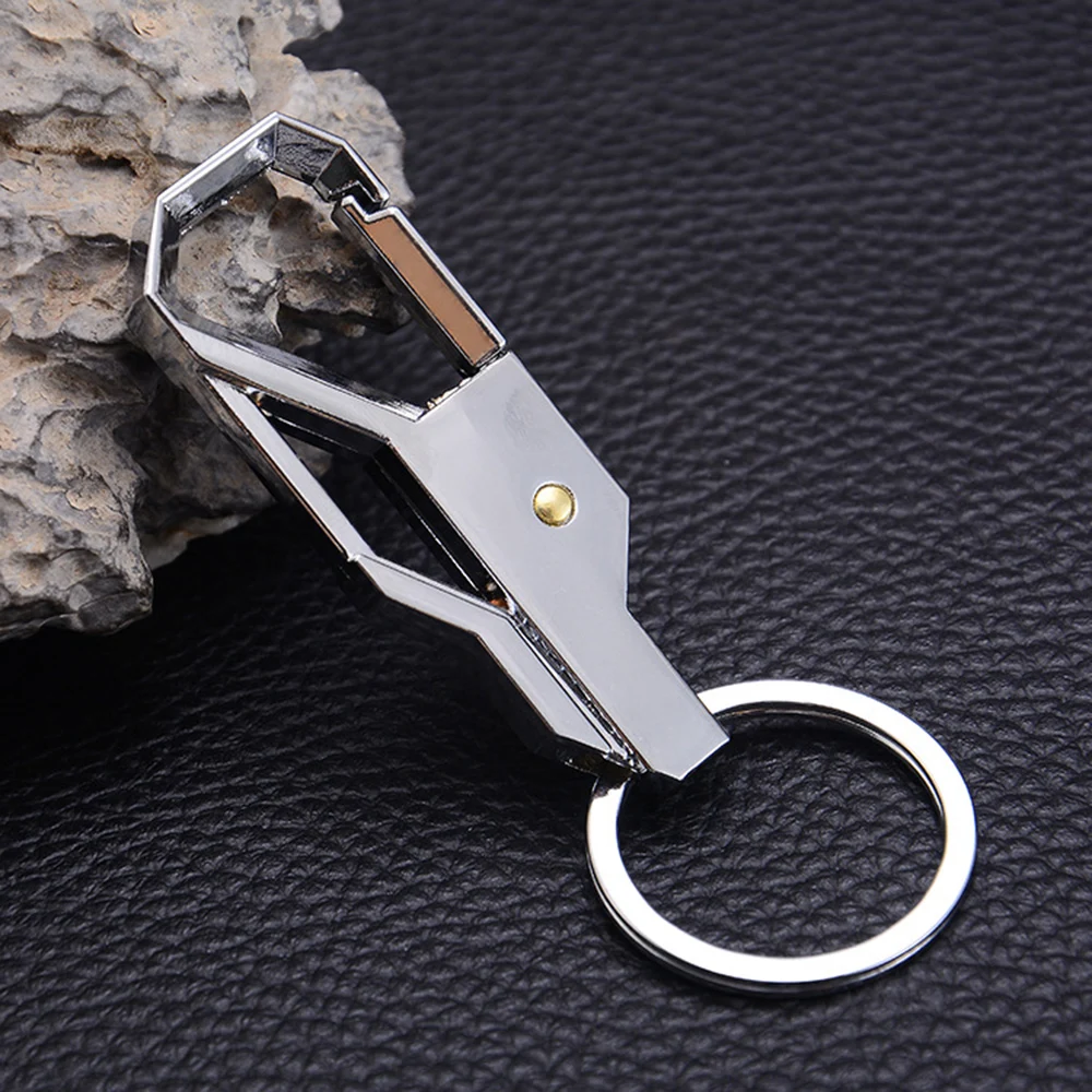 

Rongwo high quality metal keychain, multiple colors key ring