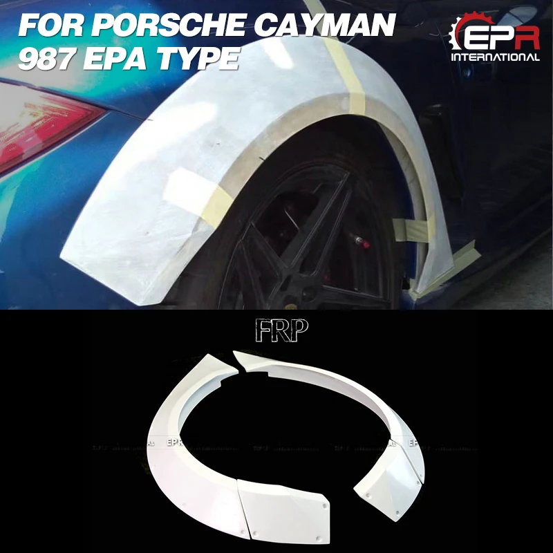 

Для Porsche Cayman 987 EPA Style, расширители задней арки, 4 шт. (+35 мм) — комплект широкого корпуса задней арки | Аксессуар для спортивных раковин