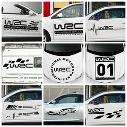 WRC 스티커 Ussr 데칼 자동차 전신 머리, 귀여운 액세서리 커버, 스크래치 개성, 장식 제품 스티커, PVC 귀여운