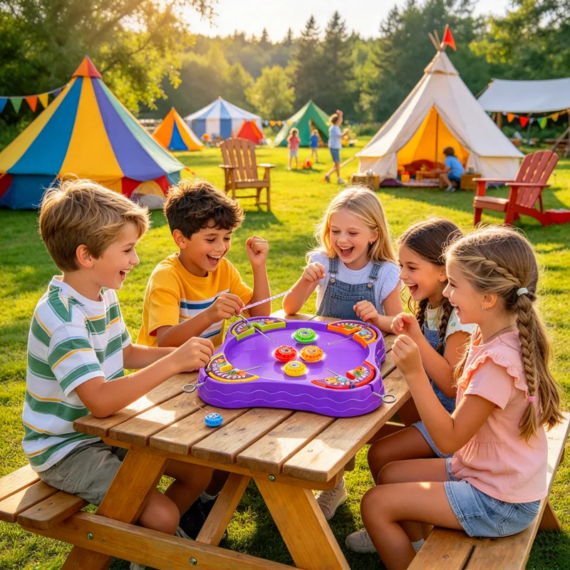 Fun multiplayer battles, spinning gyro discs, gyro bar launchers, children's toy tabletop games, party gifts