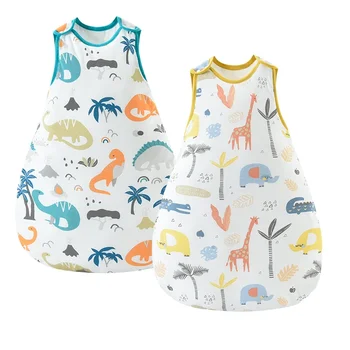 1.5 tog quente acolchoado inverno outono saco de dormir do bebê envelope macio saco de dormir swaddle para recém-nascidos crianças sono ninho cama