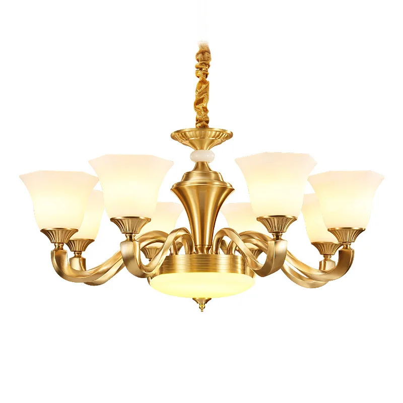 

All copper, European style, living room, chandelier, atmospheric, luxury, dining room, creative, retro