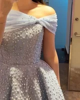 Customized Elegant Evening Gown Sparkling Luxury A-line To The Ground Gowns Gala Elegant Dresses  Luxury Women Modern Style 6