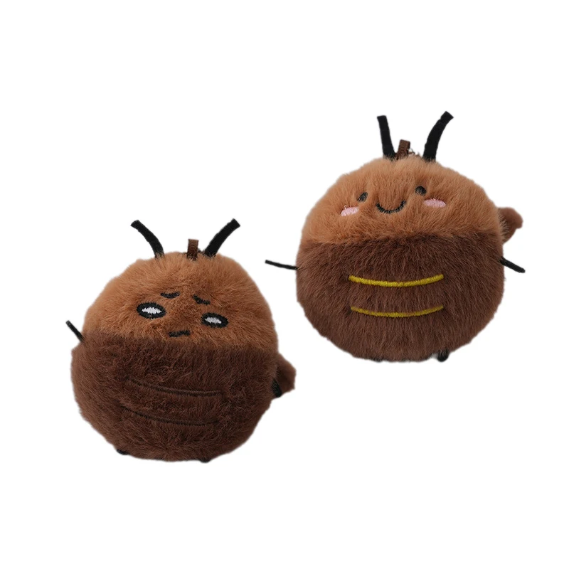 Cartoon Cute Cockroach Plush Doll Toy Pendant Backpack Hangings Decoration Gifts