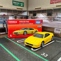 TOMY Ferrari F355 Supercar Alloy Car Diecasts & Toy Vehicles Car Model Miniature Scale Model Car For Children