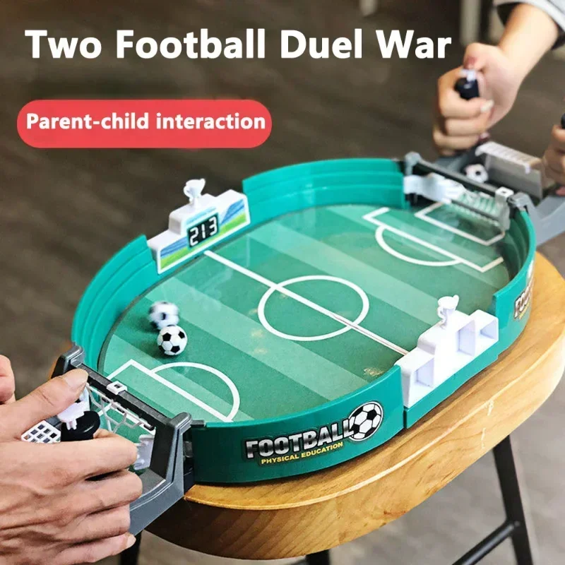 

Parent-child Interactive Intellectual Competitive Mini Soccer Game Table Football Game Desktop Duel Toys for Kids Soccer Desktop