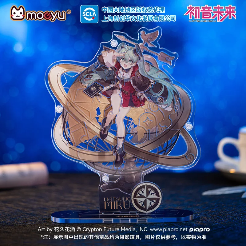 moeyu 19CM New Anime Hatsune Miku 39 thank-you ceremony kawaii Figure Acrylic DIY assembly Sign Standing Plates model Toys Gifts