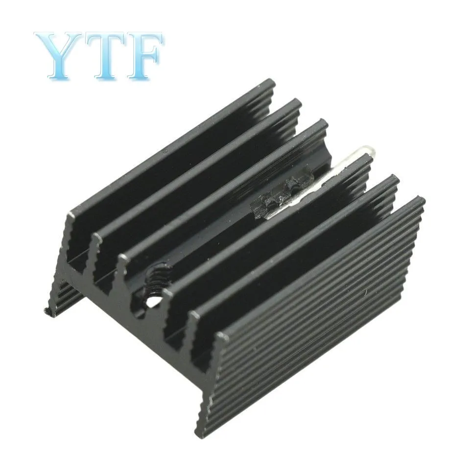 5PCS TO-220 Triode Heatsink Radiator Cooler Radiator 21×15×11MM High Quality Aluminum Heat Sink Fin With Needle
