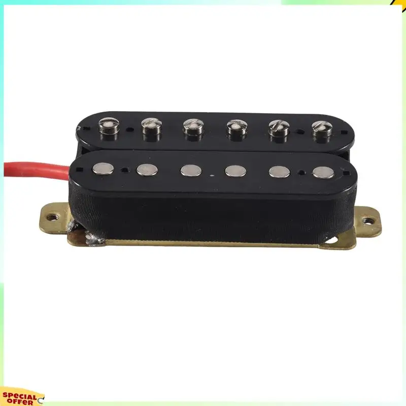 

TURE 20X Electric Guitar Humbucker Pickups Bridge Alnico V Pickup Black