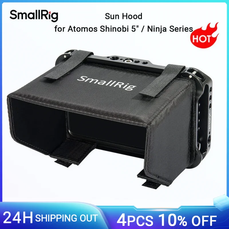 Солнцезащитный капюшон SmallRig для Atomos Shinobi 5 дюймов / серии Ninja Cage VH2269