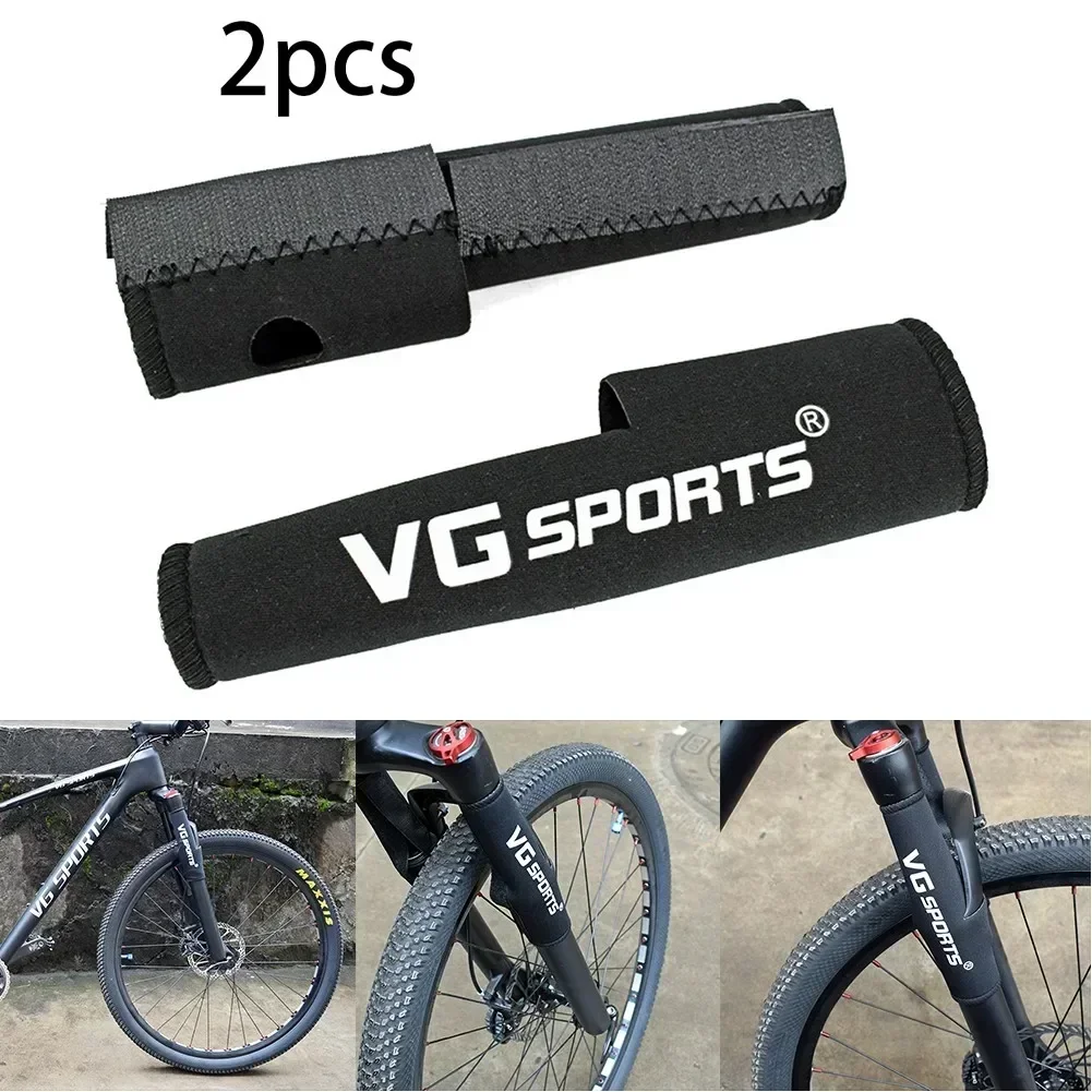 1Pair VG MTB Bike Front Fork Protective Pad Fork Frame Wrap Cover Guard Protector MTB Mountain Road Bikes Accessories