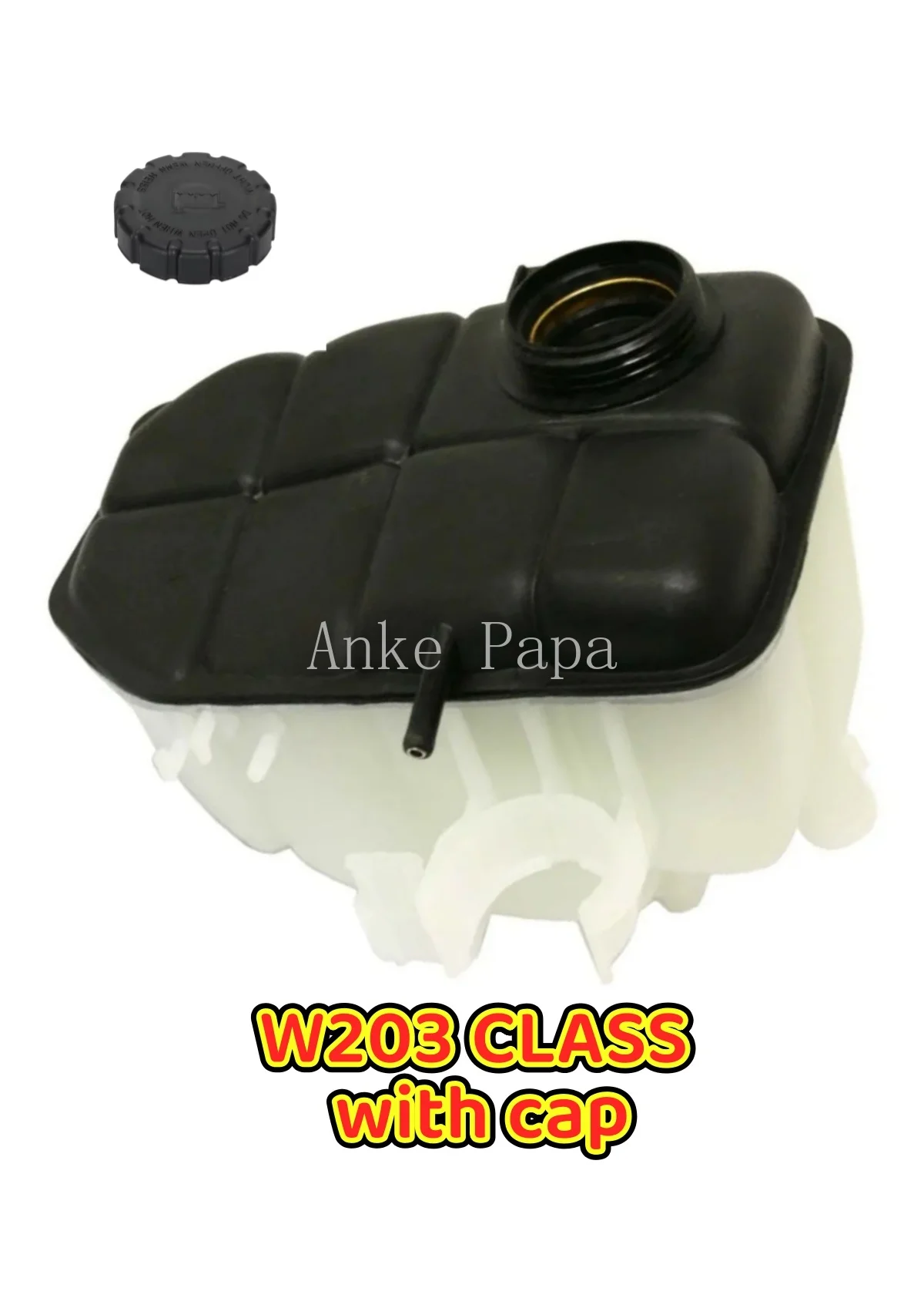 

Coolant Expansion Tank for Mercedes Ｗ203 CLASS 2035000049 with cap 2105010715