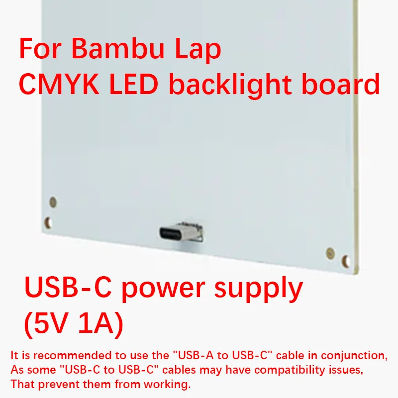 For Bambu Lab Lithophane Led Panel CMYK LED Backlight Board PLA Basic CMYK Lithophane Bundle 3D Print Lithophane Photo