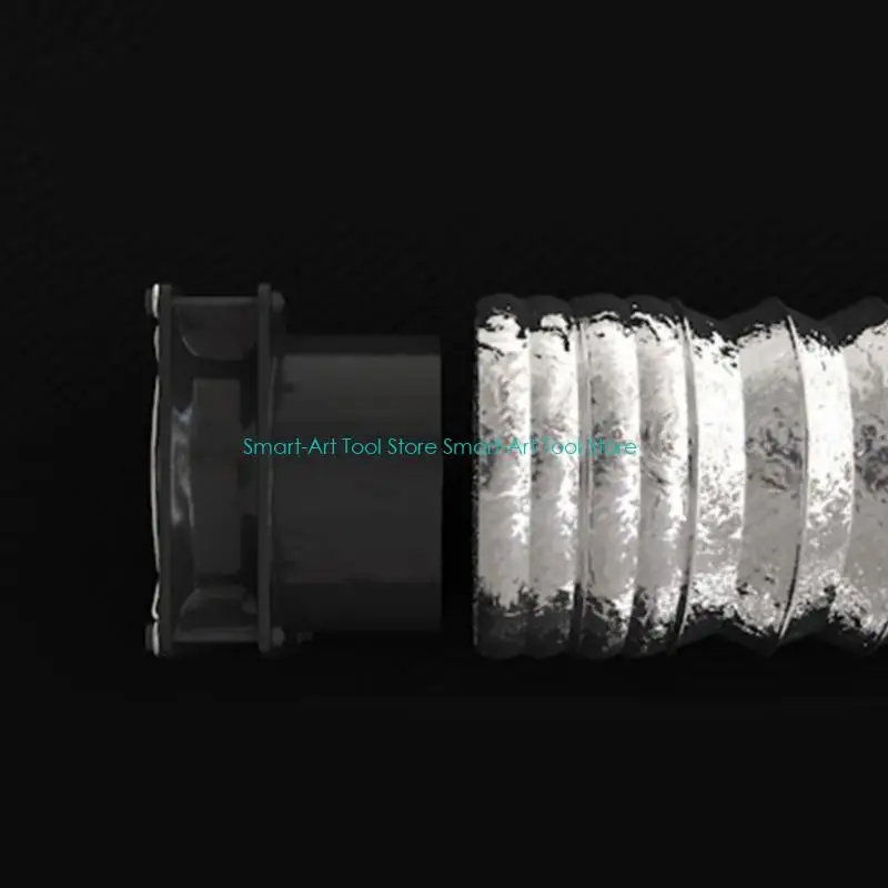 E1PB 4.7 "축 방향 배기 팬, 2600rpm 120mm DC12V 에어 배기 연기 연기 추출기 팬 키트 납땜