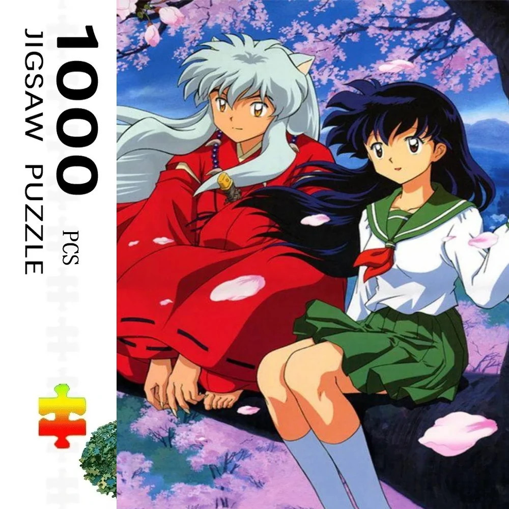 

Пазл «Инуяша» (1000 деталей) – Аниме-головоломка для взрослых, домашний декор, семейные игры, развивающие игрушки для детей