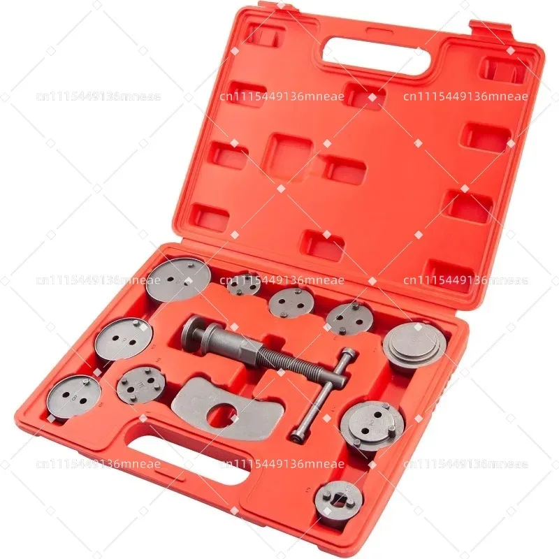 Vehicle Disc Brake Caliper Reset Tool Kit Brake Piston Press Equipment With Multiple Adapters Component